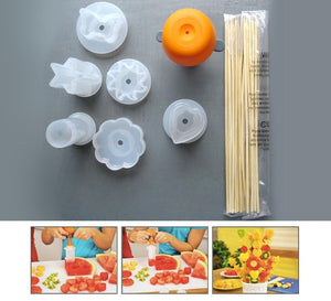 Creative DIY Plastic Presse Fruit Cutter - GreatKitchenFinds