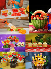 Load image into Gallery viewer, Creative DIY Plastic Presse Fruit Cutter - GreatKitchenFinds